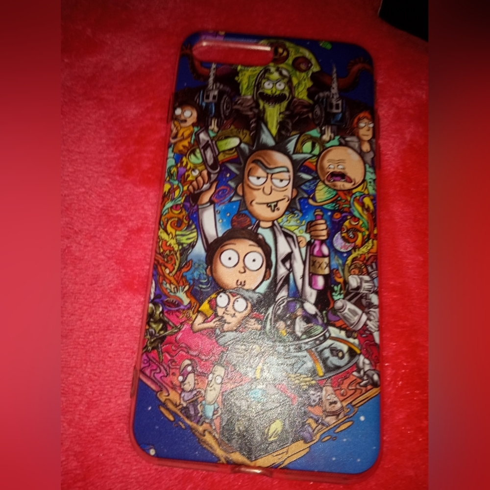 Apple iPhone 8 plus Rinck and Morty case